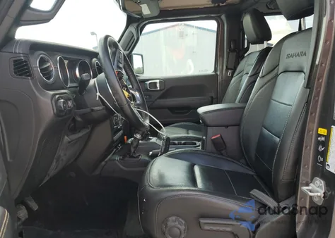 2023 Jeep Wrangler Sahara from USA, damaged, VIN 1C4HJXEN4PW569244